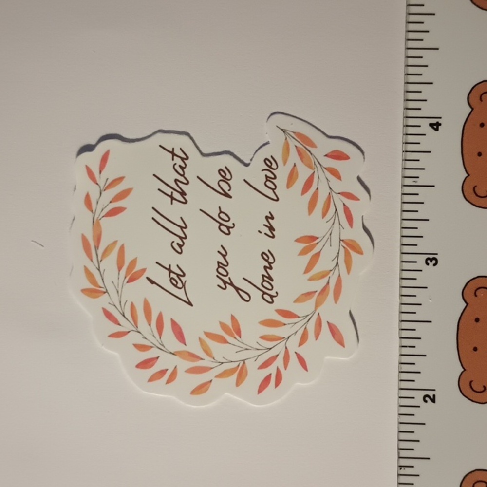 10/$10 Inspirational Bible Verse Jesus Biblical God Faith Heaven Sticker Decal